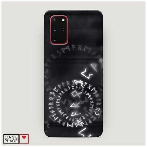 фото Чехол пластиковый samsung galaxy s20 plus руны case place