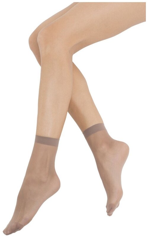 Носки MiNiMi, 20 den, 2 пары, размер 0 (one size), коричневый