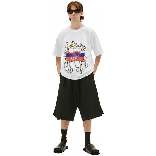 AWGE Белая футболка CREW XL