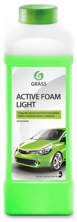 Средство для ухода за автомобилем Grass Active Foam Light Шампунь 1л (132100)