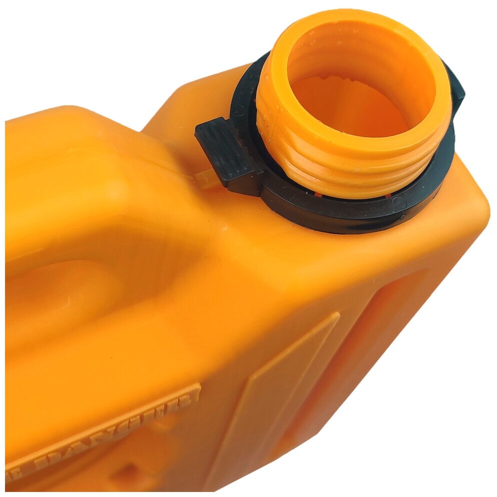 Канистра экспедиционная плоская для воды ART-RIDER 5 литров оранжевая с краном - фотография № 7