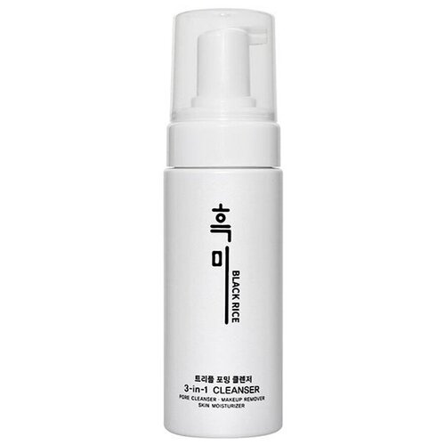 Black Rice Кислородная пенка 3в1 Foaming Cleanser