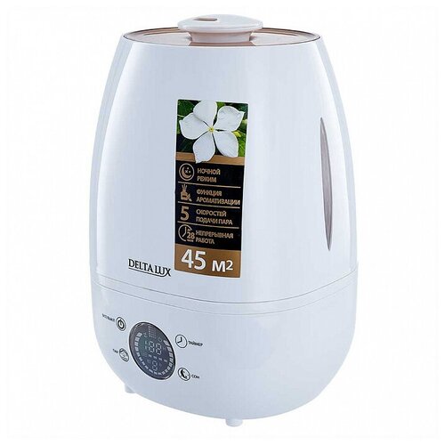 Увлажнитель воздуха DELTA LUX DE-3703 белый с золотым 266500₽