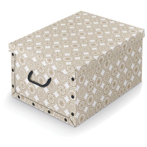 Коробка картонная Domo Pak Living 39х50х24см, ELLA BEIGE