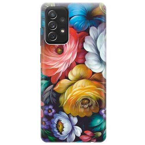 RE: PA Чехол - накладка ArtColor для Samsung Galaxy A72 с принтом Цветочная роспись re pa чехол накладка artcolor для samsung galaxy a51 с принтом цветочная роспись