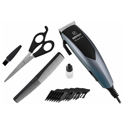 Машинка для стрижки HOTTEK HT-964-200 10 Вт 4 насадки 3-12 мм синяя 189500₽