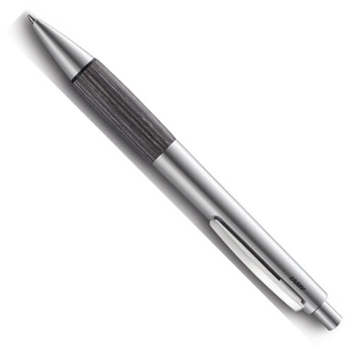 Lamy Ручка шариковая 296 Accent, Сталь/дерево, M16, черн, толщина линии 1ммый стержень