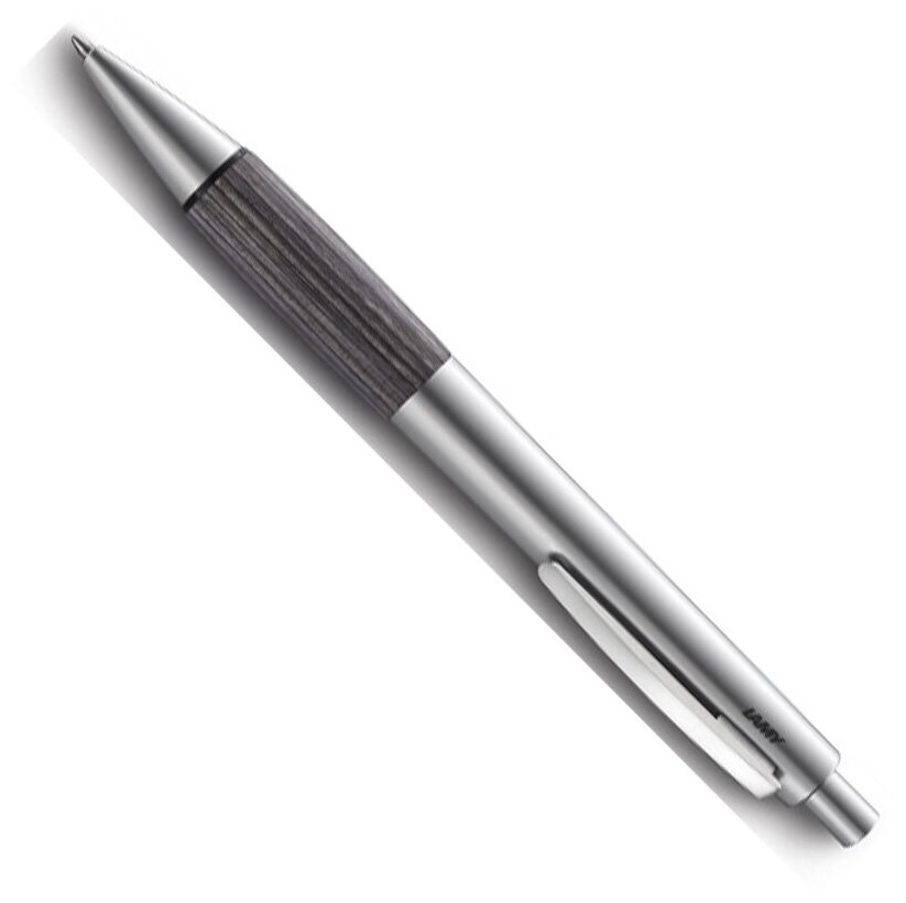 Шариковая ручка Lamy Accent Aluminium Grey Wood (4026683)