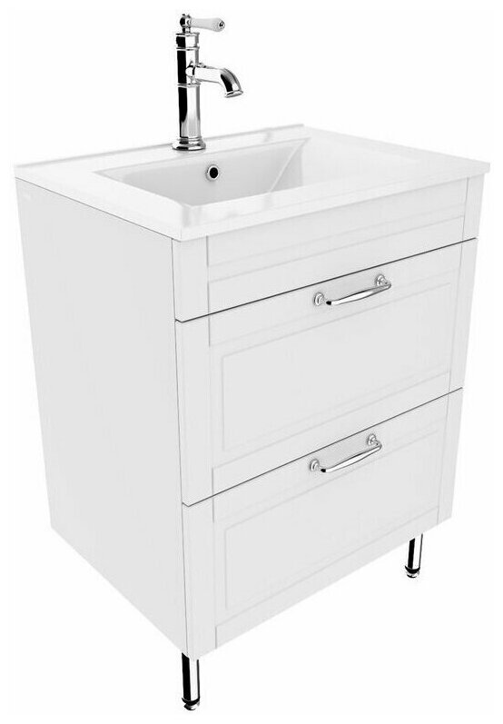 фото Тумба напольная Iddis Oxford OXF60W0i95 60см, белая