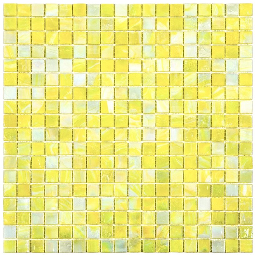 Мозаика Alma ND908 из глянцевого цветного стекла размер 29.5х29.5 см чип 15x15 мм толщ. 4 мм площадь 0.087 м2 на бумаге