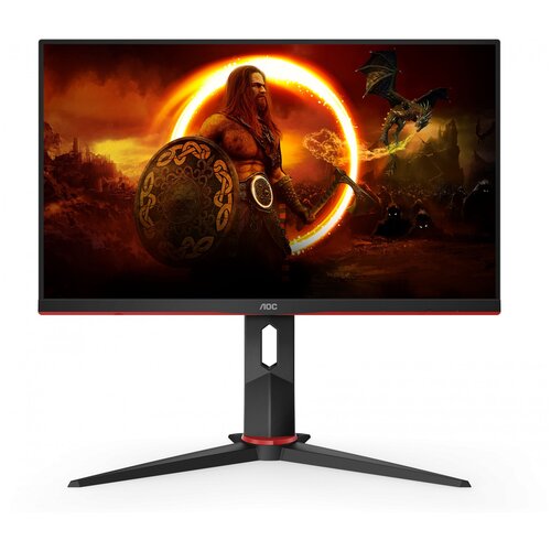 Монитор AOC 238 Gaming 24G2SPU черныйкрасный IPS LED 1ms 169 HDMI MM матовая HAS Piv 300cd 178гр178гр 1920x1080 165Hz FreeSync Premium VGA DP FHD USB 441кг 1925000₽