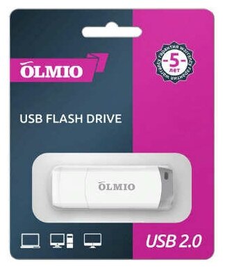 Флешка USB 64GB U-181 USB20 OLMIO 549₽