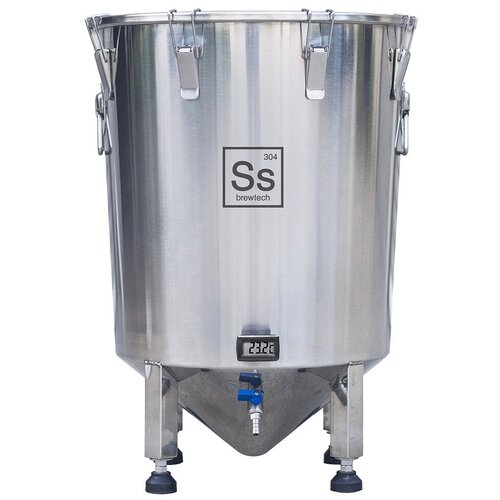 Ферментер ЦКТ SS BrewTech Brewmaster Bucket 14 конический стальной 53 литра (14 gal)