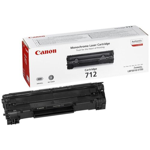 Картридж Canon 712 1870B002, 1500 стр, черный