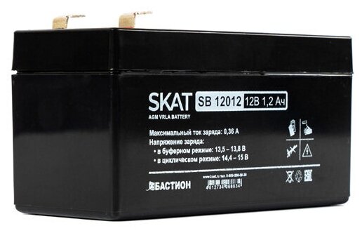 Аккумулятор Бастион SKAT SB 12012