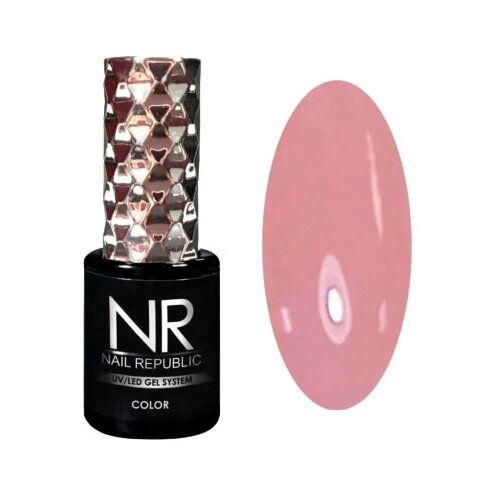 Nail Republic Гель-лак Камуфляж, 10 мл, 004 uv лампа mizuhi uv лампа для маникюра electric uv nail drier