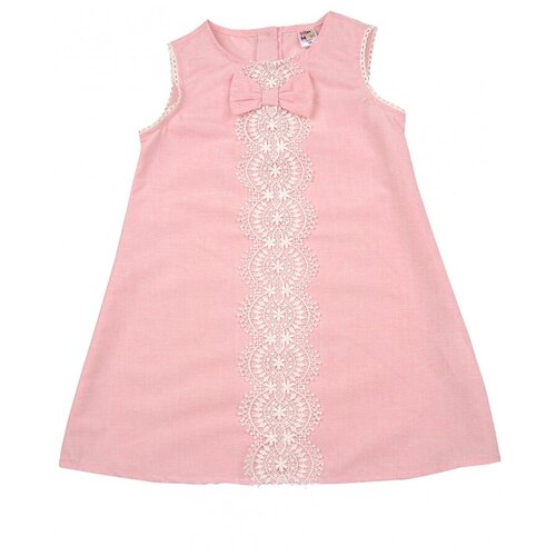 Платье для девочек Mini Maxi, модель 6621, цвет розовый, размер 104