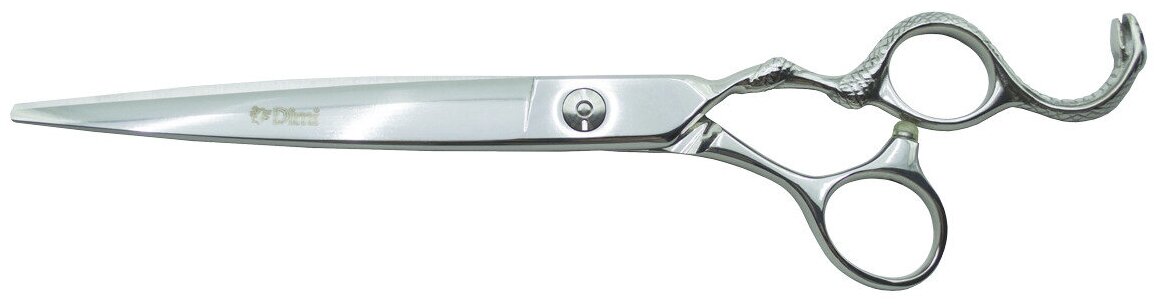 Dimi Luxe Line "Snake" ножницы для груминга прямые 7,5" - фотография № 1