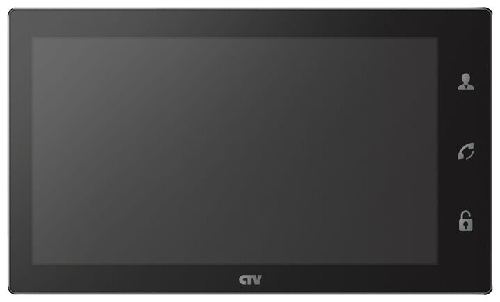 Комплект видеодомофона CTV-DP4102FHD Черный - фотография № 2