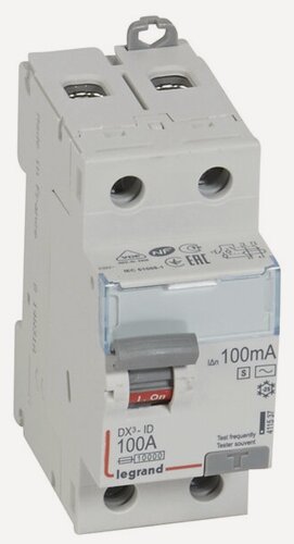 Изображение товара Legrand (Легранд) УЗО DX3 2П 63А 300 мА тип AC 411526