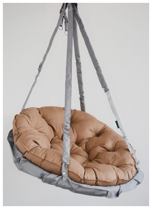 Качели подвесные Кресло Гнездо Кокон Mamsi Papsi 100 см - фотография № 2