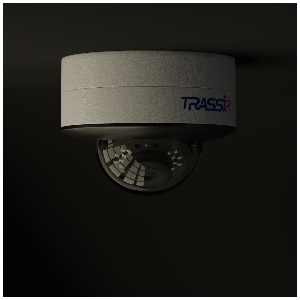 Видеокамера IP Trassir TR-W2D5 2.8-2.8мм - фото №6
