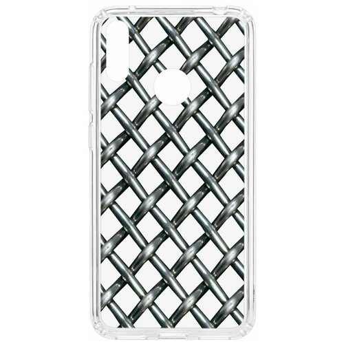 фото Чехол на huawei y7 2019 kruche print стальная сетка / чехол для huawei / чехол с рисунком / чехол с принтом / чехол для хонор / чехол для хуавей / бампер на хуавей / чехол накладка для хонор / противоударная накладка для honor huawei / защита для honor / защита на huawei / cиликоновый чехол для huawei honor / пластиковый чехол на huawei / защитный чехол для honor / чехольчик / защита телефона / ударопрочный чехол кruче