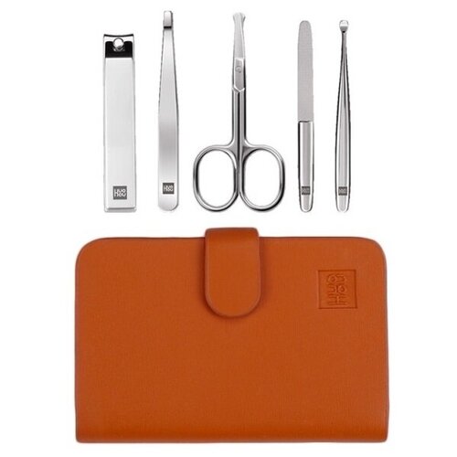 фото Маникюрный набор xiaomi huo hou stainless steel nail clippers suit