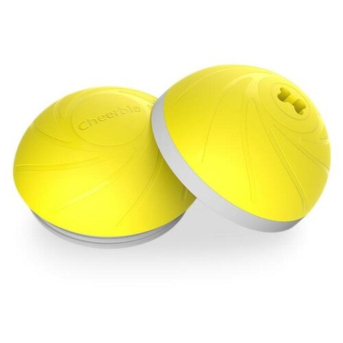 Корпус для интерактивной игрушки для собак, мячик Cheerble Wicked Ball Желтый