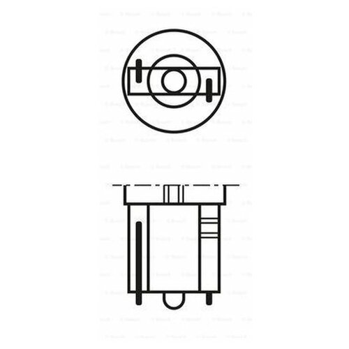фото Лампа накаливания bosch 1 987 302 824