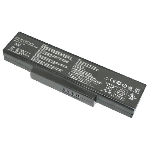 Аккумуляторная батарея для ноутбука Asus K72 (A32-K72) 10,8V 56Wh черная ugb genuine msi bty m494 11 4v 3448mah 39 3wh laptop battery