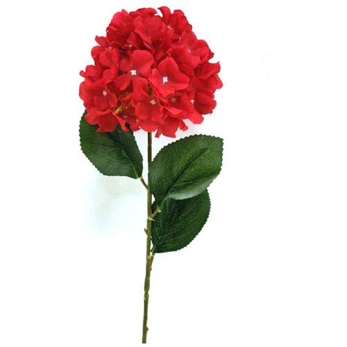 Искусственные цветы Гортензия красная /Искусственные цветы для декора/Декор для дома В-00-90-5