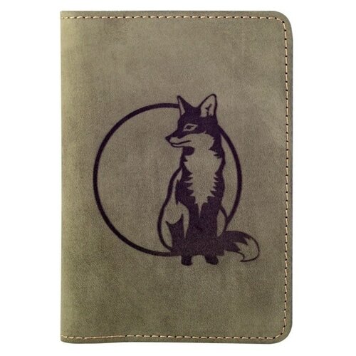 Обложка для паспорта BEREGY, зеленый