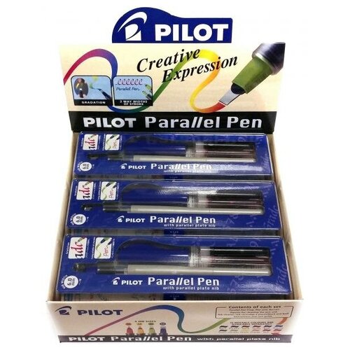 Pilot Упаковка из 12 перьевых ручек для каллиграфии Parallel Pen 6.0мм