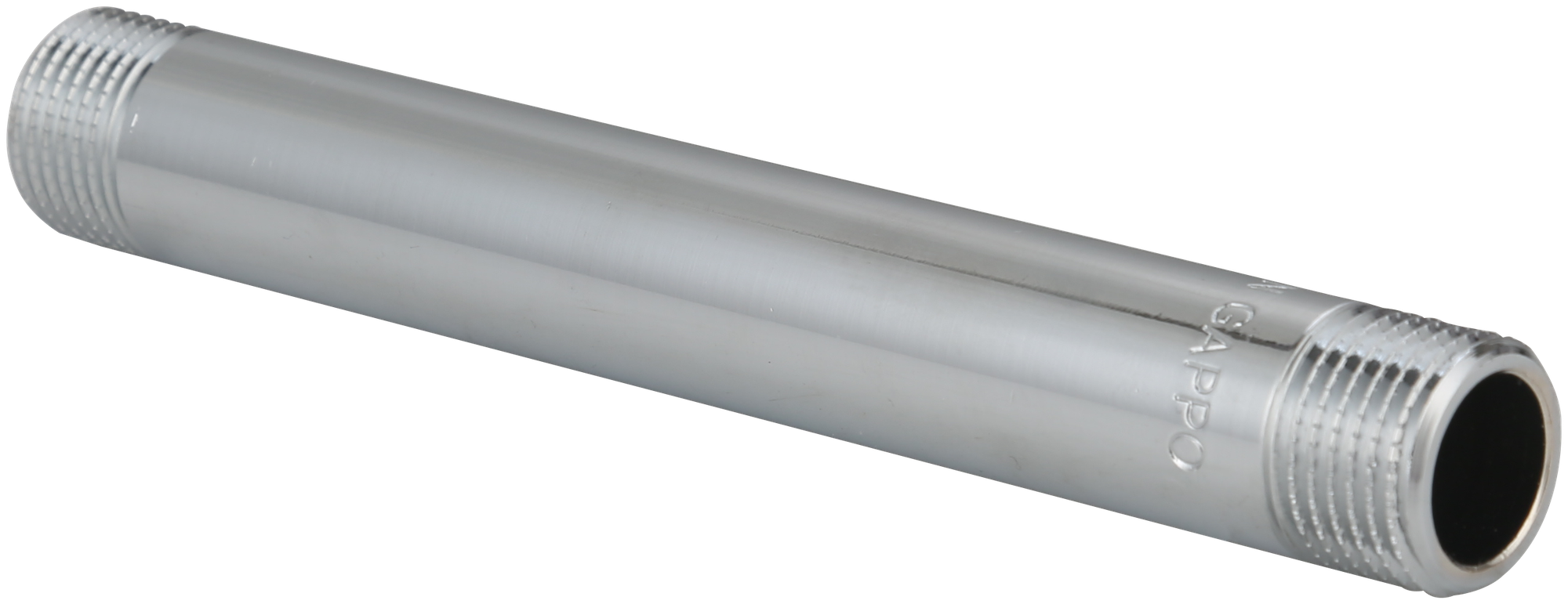 Удлинительный бочонок, НР-НР, хромированный, 1" х 100 мм Gappo (G2222.06100)
