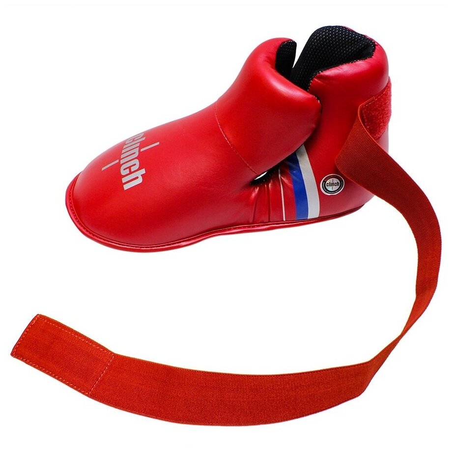 C523 Защита стопы Clinch Safety Foot Kick красная - Clinch - Красный - XXS