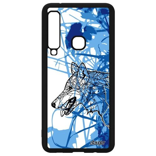 фото Красивый чехол на мобильный // samsung galaxy a9 2018 // "волк" стиль дизайн, utaupia, голубой