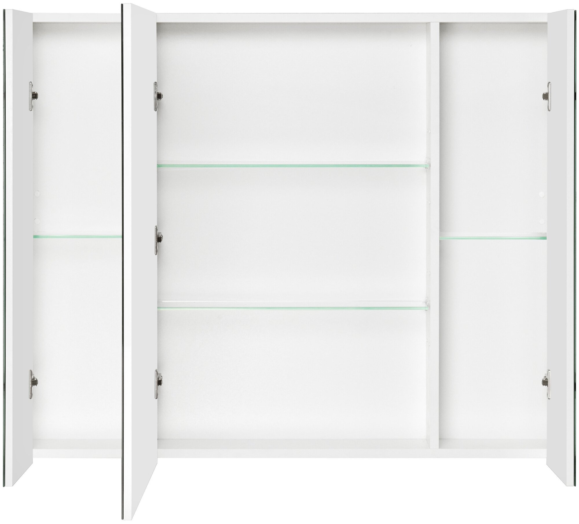 Зеркало-шкаф AQUATON Беверли 100х15х81 подвесной, белый (1A237202BV010)
