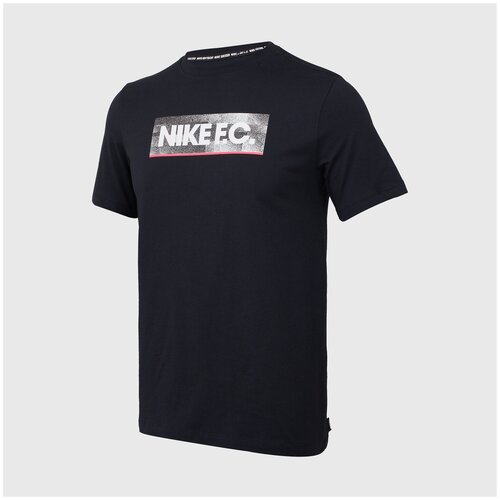 Футболка Nike F.C. Tee Seasonal Block DH7444-010 черный  