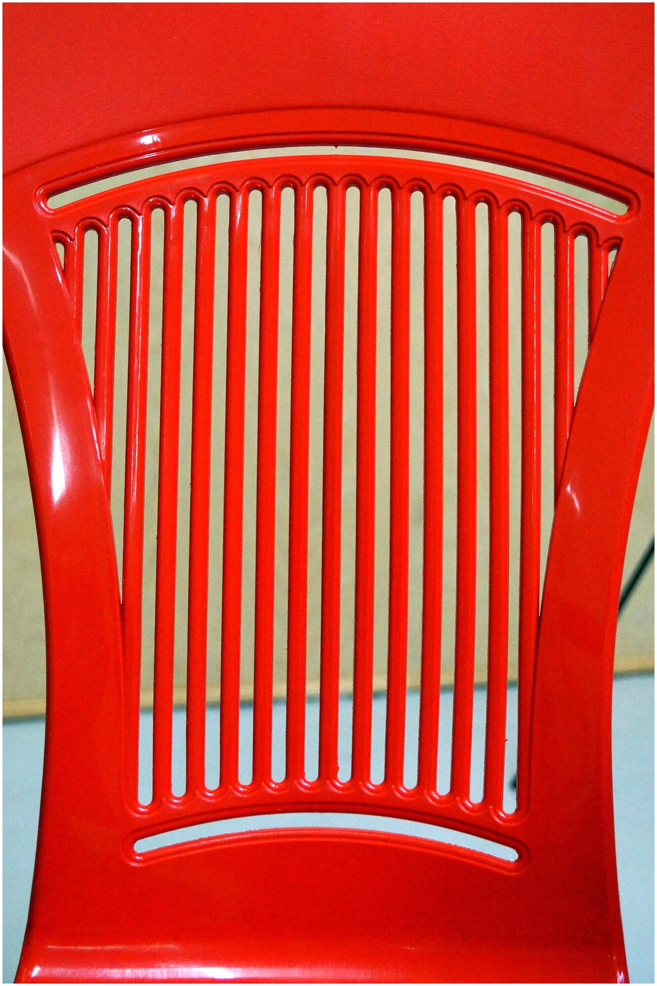 Садовые пластиковые кресла Венеция, Красный, 2 шт - фотография № 9