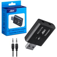 Адаптер Bluetooth Трансмиттер Ресивер (приёмник/передатчик аудио) Jack-3,5 JBH BT