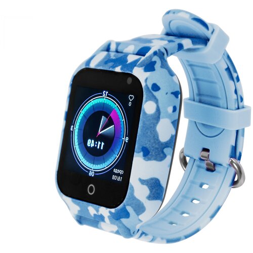 Trak Fon - ARMY-Blue-4G U52711ART - детские умные смарт часы детские смарт часы с видеозвонком Экстренный SOS вызов геозабор 506400₽