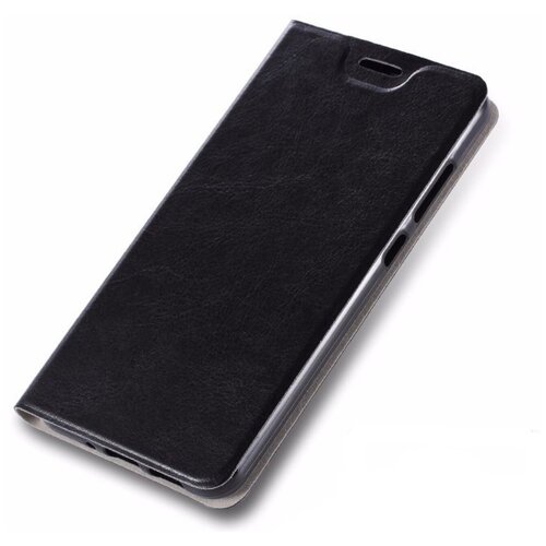 фото Чехол-книжка mypads для ulefone metal на жёсткой металлической основе чёрный