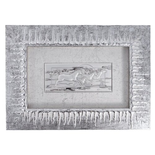 Панно New Daniel Бегущие кони в раме 26*36 см