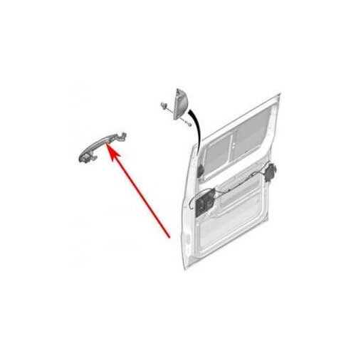 Ручка двери Citroen / Peugeot 9101GG Citroen / Peugeot: 9101GG Alfa Romeo Mito (955). Citroën Berlingo (B9). Citroën