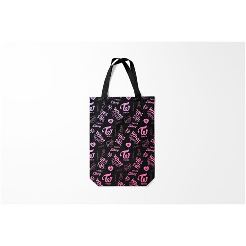 фото Сумка-шоппер / 31х42 см / k pop / twice burnettie