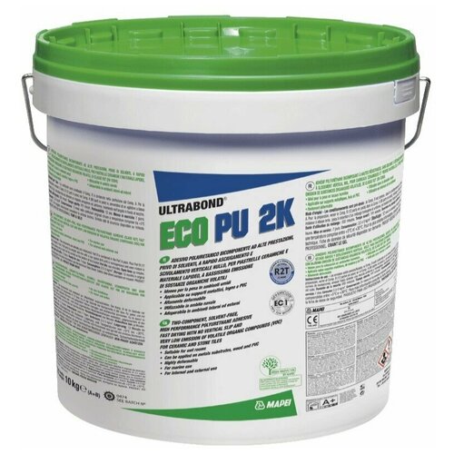 Полиуретановый клей MAPEI ULTRABOND ECO PU 2K, ведро 10 кг