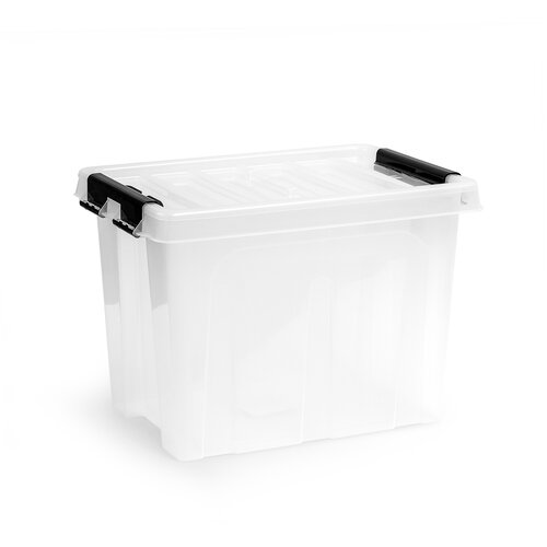 контейнер для свч и холодильника архимед классика 0 6 литра 13x11x6 см Контейнер Архимед универсальный с крышкой 40 л