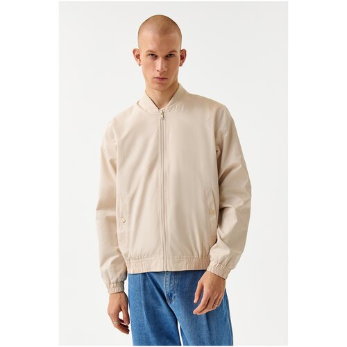 фото Куртка мужская befree, цвет: слоновая кость, размер xl