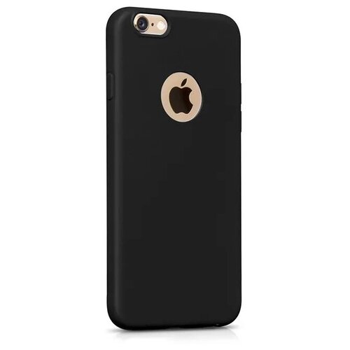 Чехол силиконовый для iPhone 6 Plus/6S Plus, HOCO, Fascination series, черный чехол для iphone 6 plus platina super slim 03мм carbon design черный